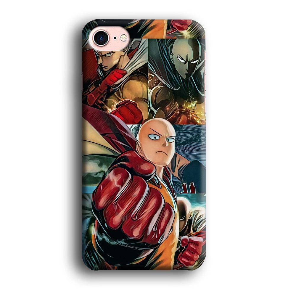 One Punch Man No Time to Smile iPhone 8 Case-Oxvistore