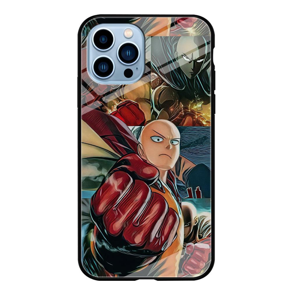 One Punch Man No Time to Smile iPhone 14 Pro Max Case-Oxvistore