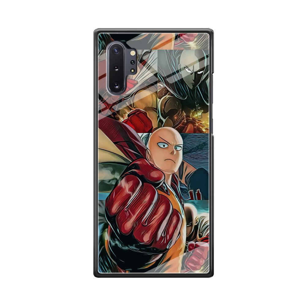 One Punch Man No Time to Smile Samsung Galaxy Note 10 Plus Case-Oxvistore