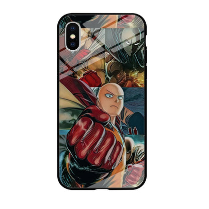 One Punch Man No Time to Smile iPhone Xs Max Case-Oxvistore