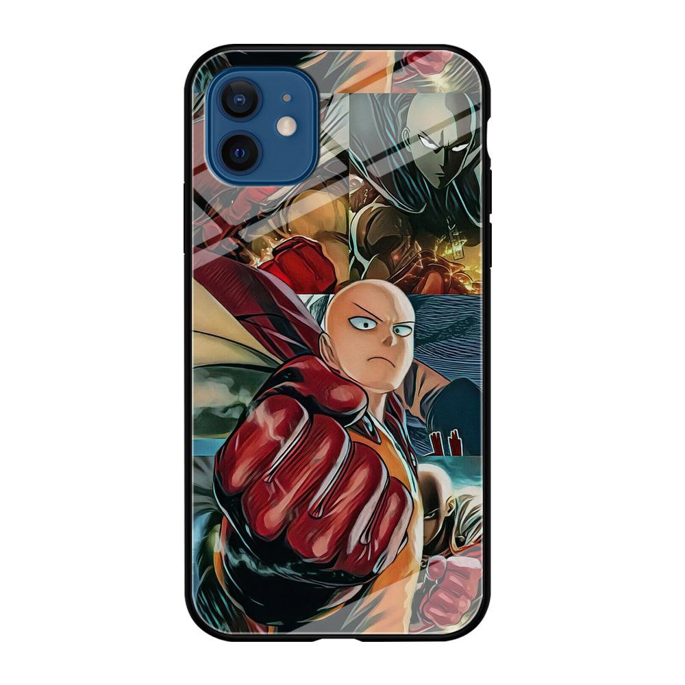 One Punch Man No Time to Smile iPhone 12 Case-Oxvistore