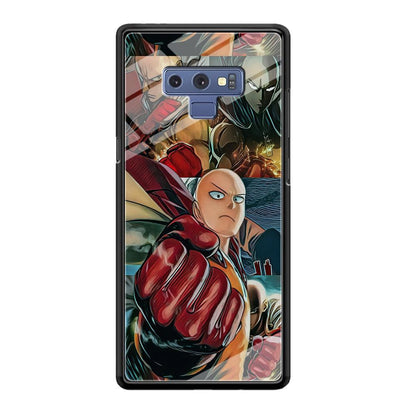 One Punch Man No Time to Smile Samsung Galaxy Note 9 Case-Oxvistore