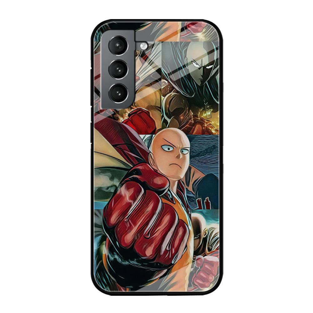 One Punch Man No Time to Smile Samsung Galaxy S21 Plus Case-Oxvistore