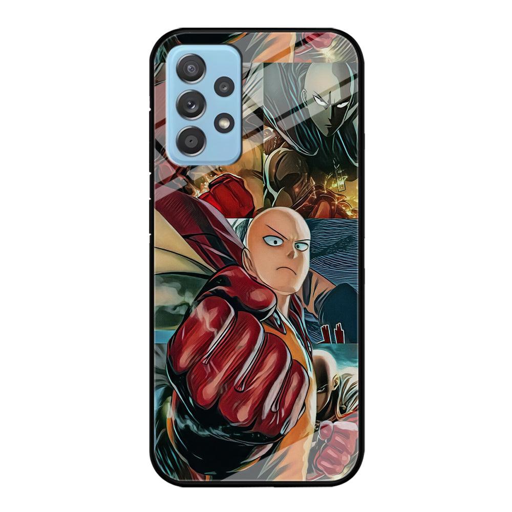 One Punch Man No Time to Smile Samsung Galaxy A52 Case-Oxvistore