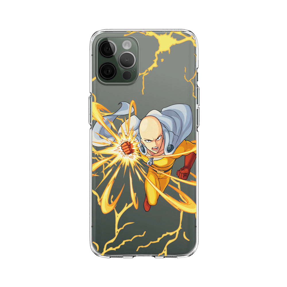 One Punch Man Serious Attack Clear Soft Case