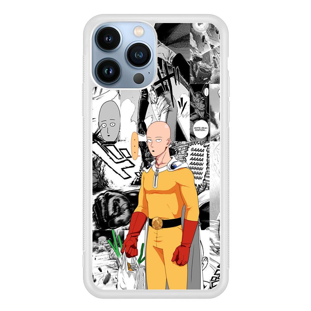 One Punch Man Time for Discount iPhone 13 Pro Case-Oxvistore