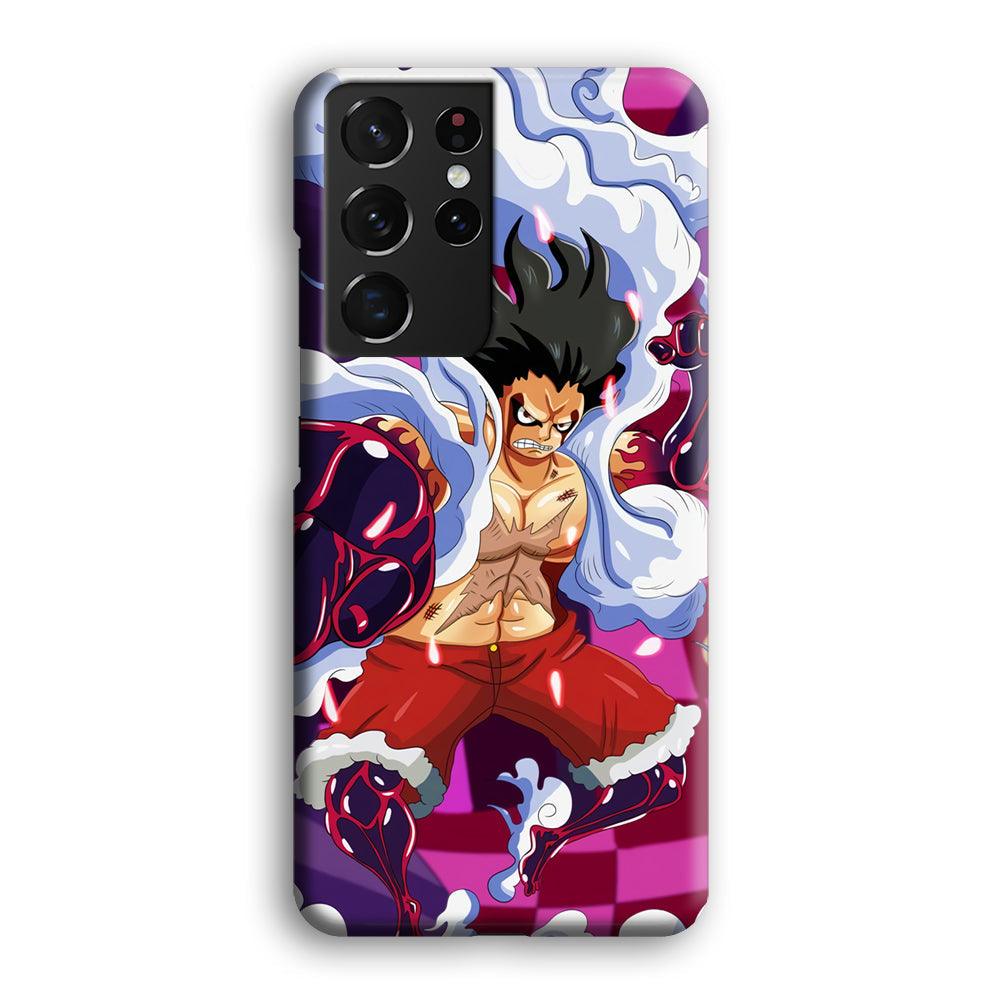 One Piece Luffy Gear 4 Samsung Galaxy S21 Ultra Case-Oxvistore