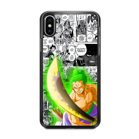 One Piece Zoro wit Enma iPhone XS Case-3D Case-Oxvistore