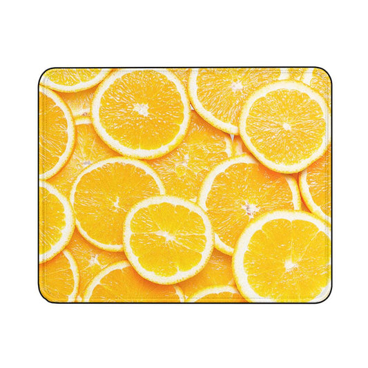 Orange Slices Fruit Pattern Mouse Pads-18x21 CM-Oxvistore