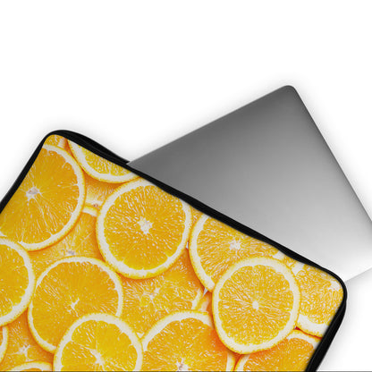 Orange Slices Fruit Pattern Laptop Sleeve Protective Cover