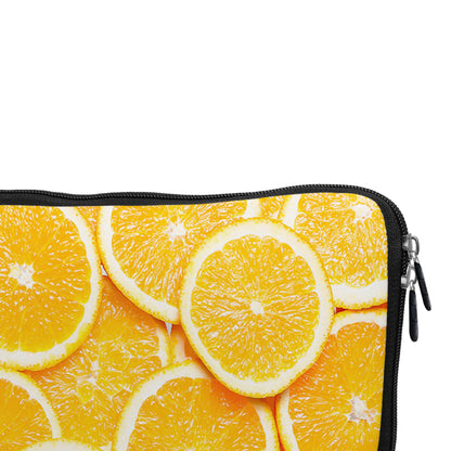 Orange Slices Fruit Pattern Laptop Sleeve Protective Cover