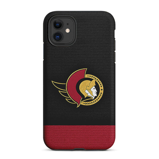 Ottawa Senators Pattern 2 in 1 Tough Phone Case