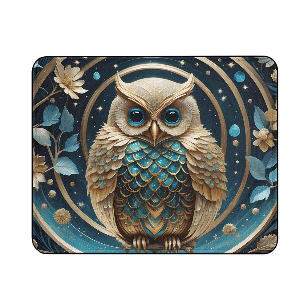 Owl Futuristic Art Mouse Pads-18x21 CM-Oxvistore