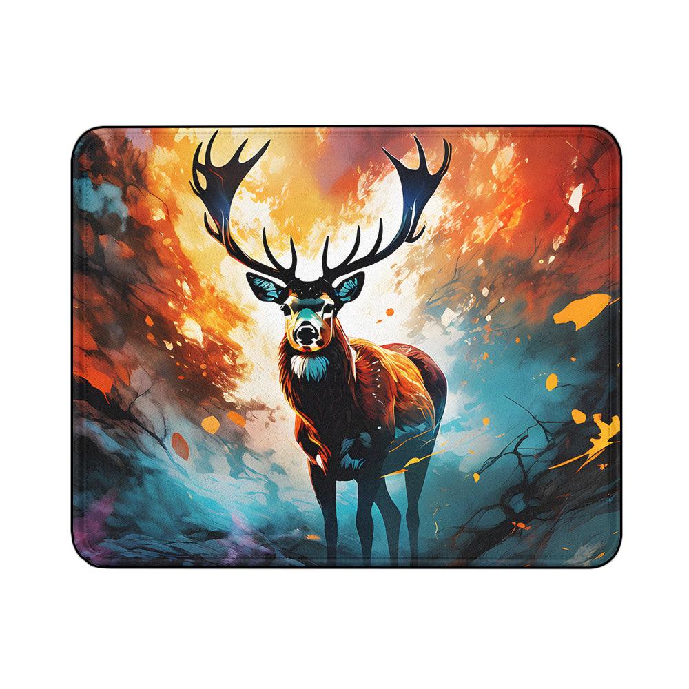 Painting Of A Deer Mouse Pads-Oxvistore