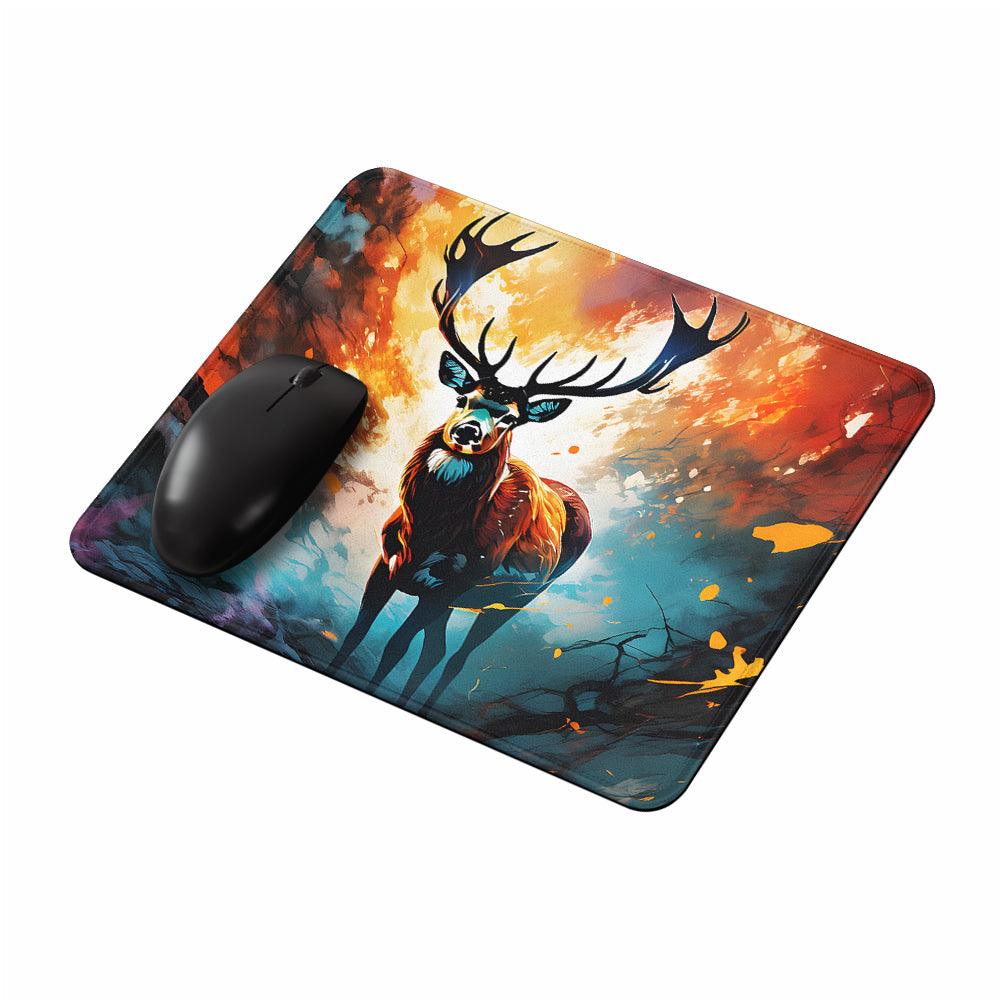 Painting Of A Deer Mouse Pads-Oxvistore