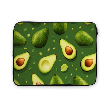 Pattern of Avocados Fruit Laptop Sleeve Protective Cover