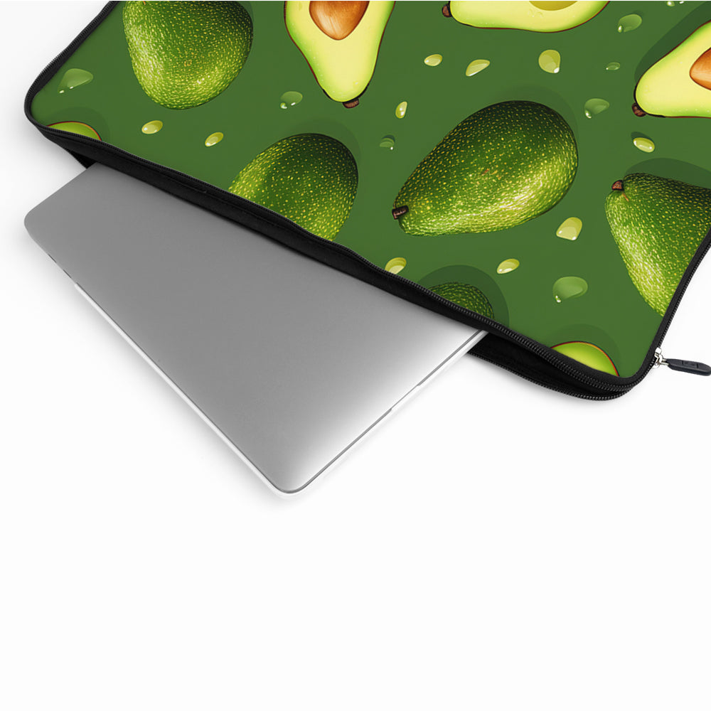 Pattern of Avocados Fruit Laptop Sleeve Protective Cover