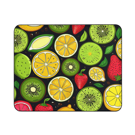 Pattern of Fruit Slices Mouse Pads-18x21 CM-Oxvistore