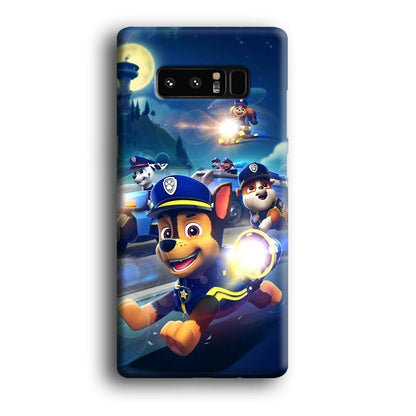 Paw Patrol Night on Duty Samsung Galaxy Note 8 Case-Oxvistore