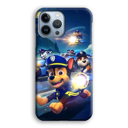 Paw Patrol Night on Duty iPhone 13 Pro Case-Oxvistore