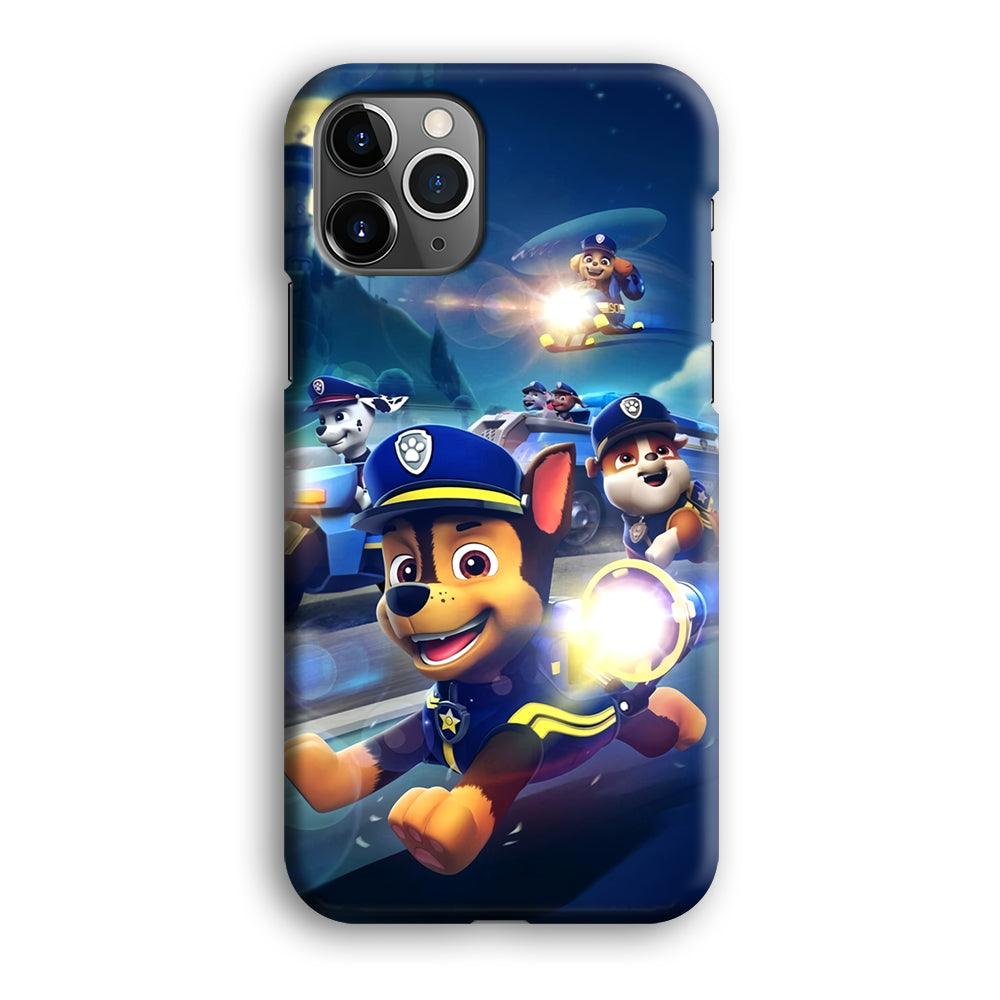 Paw Patrol Night on Duty iPhone 12 Pro Case-Oxvistore