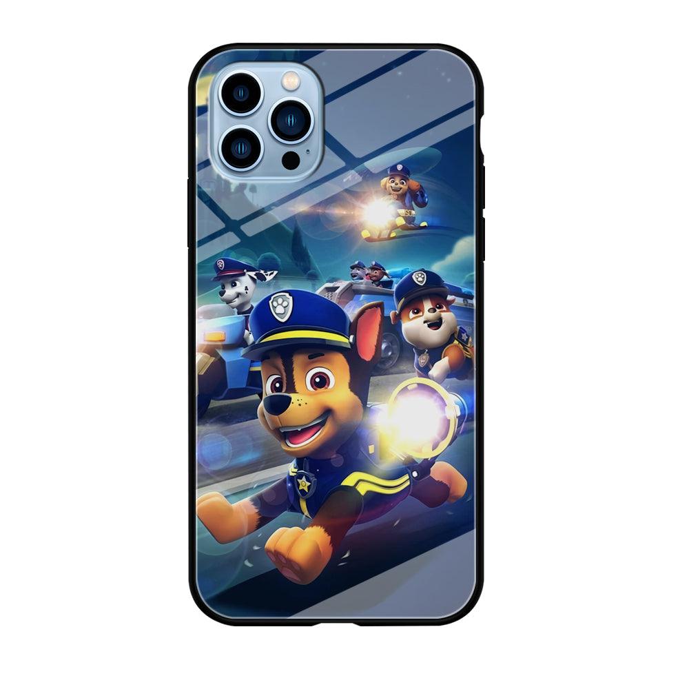 Paw Patrol Night on Duty iPhone 12 Pro Case-Oxvistore