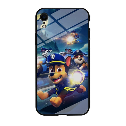 Paw Patrol Night on Duty iPhone XR Case-Oxvistore