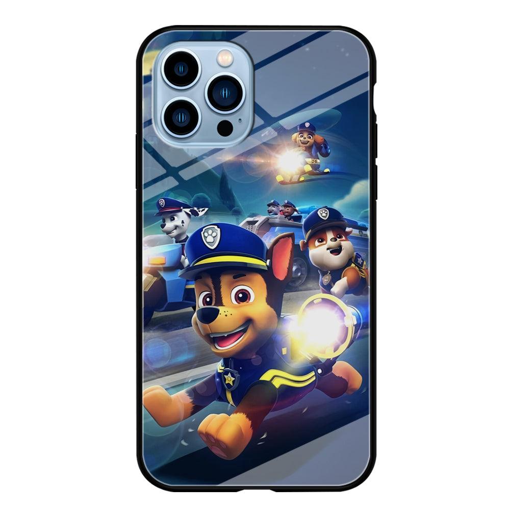 Paw Patrol Night on Duty iPhone 14 Pro Max Case-Oxvistore