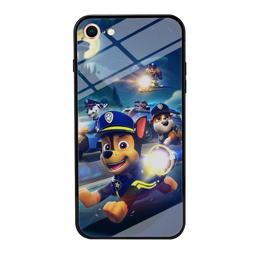 Paw Patrol Night on Duty iPhone 7 Case-Oxvistore