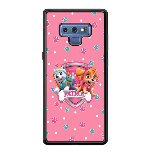 Paw Patrol Skye and Everest Pink Patroll Samsung Galaxy Note 9 Case-Oxvistore