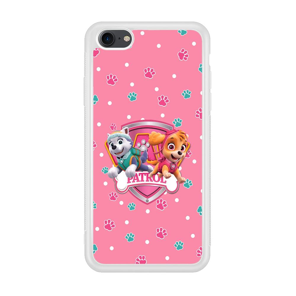 Paw Patrol Skye and Everest Pink Patroll iPhone 8 Case-Oxvistore