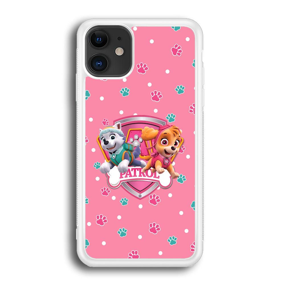 Paw Patrol Skye and Everest Pink Patroll iPhone 12 Case-Oxvistore