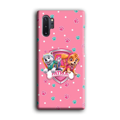 Paw Patrol Skye and Everest Pink Patroll Samsung Galaxy Note 10 Plus Case-Oxvistore