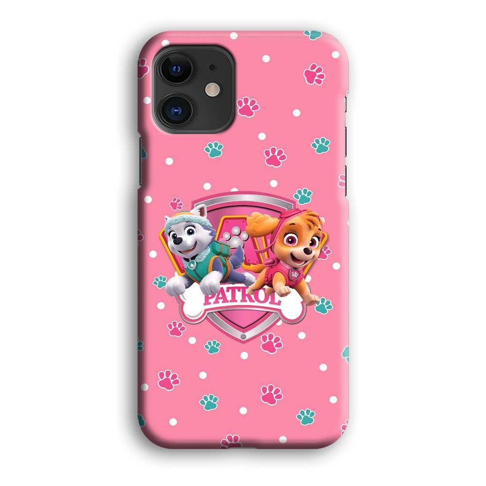 Paw Patrol Skye and Everest Pink Patroll iPhone 12 Case-Oxvistore