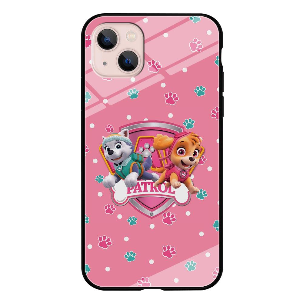 Paw Patrol Skye and Everest Pink Patroll iPhone 15 Plus Case-Oxvistore