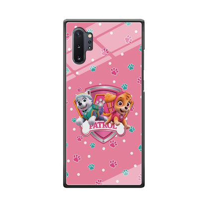 Paw Patrol Skye and Everest Pink Patroll Samsung Galaxy Note 10 Plus Case-Oxvistore