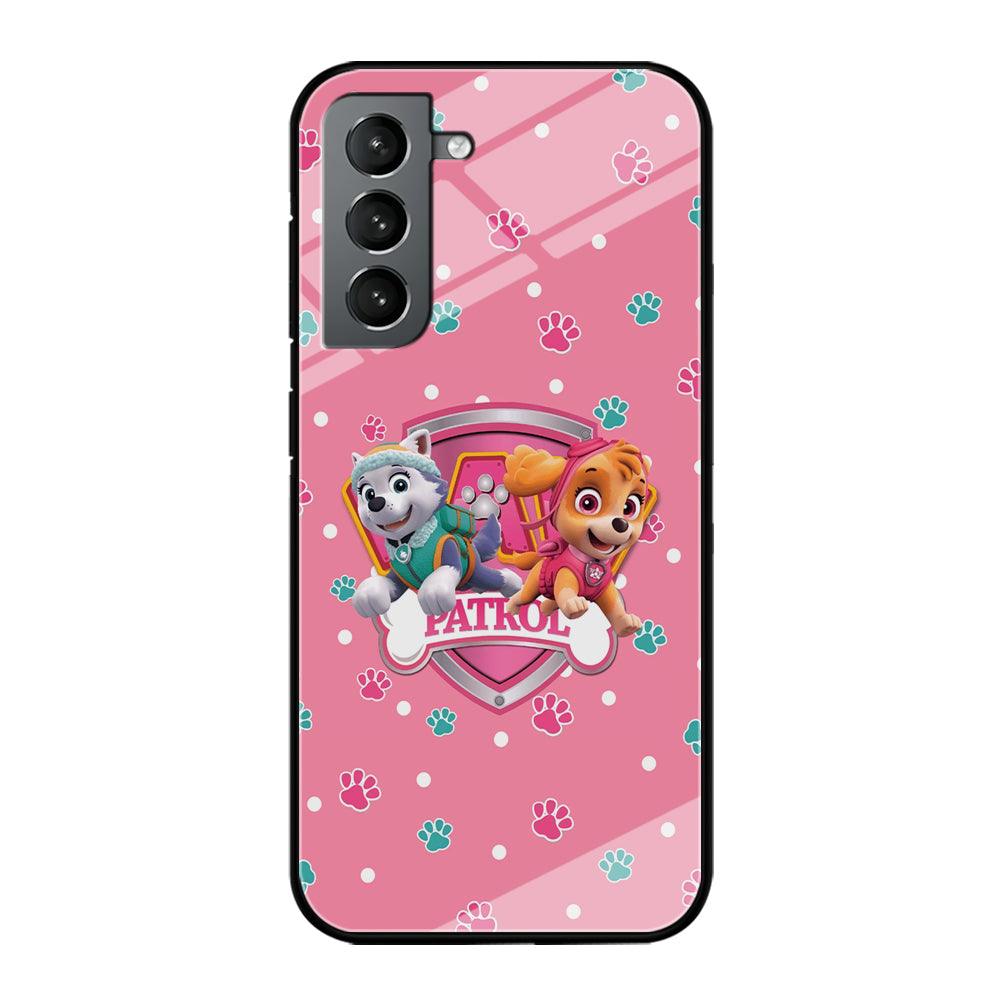 Paw Patrol Skye and Everest Pink Patroll Samsung Galaxy S21 Plus Case-Oxvistore