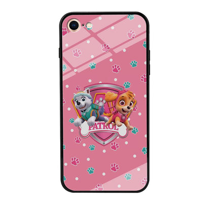 Paw Patrol Skye and Everest Pink Patroll iPhone 8 Case-Oxvistore