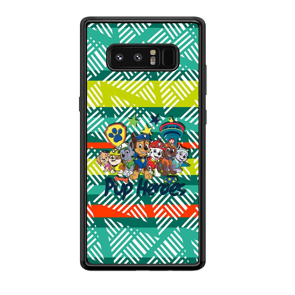 Paw Patrol The Pup Heroes Samsung Galaxy Note 8 Case-Oxvistore