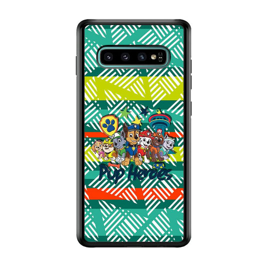 Paw Patrol The Pup Heroes Samsung Galaxy S10 Plus Case-Oxvistore