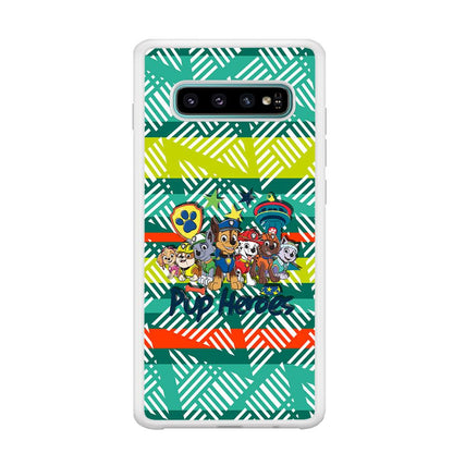 Paw Patrol The Pup Heroes Samsung Galaxy S10 Plus Case-Oxvistore