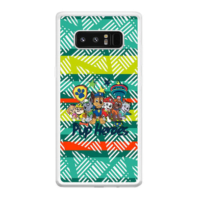 Paw Patrol The Pup Heroes Samsung Galaxy Note 8 Case-Oxvistore