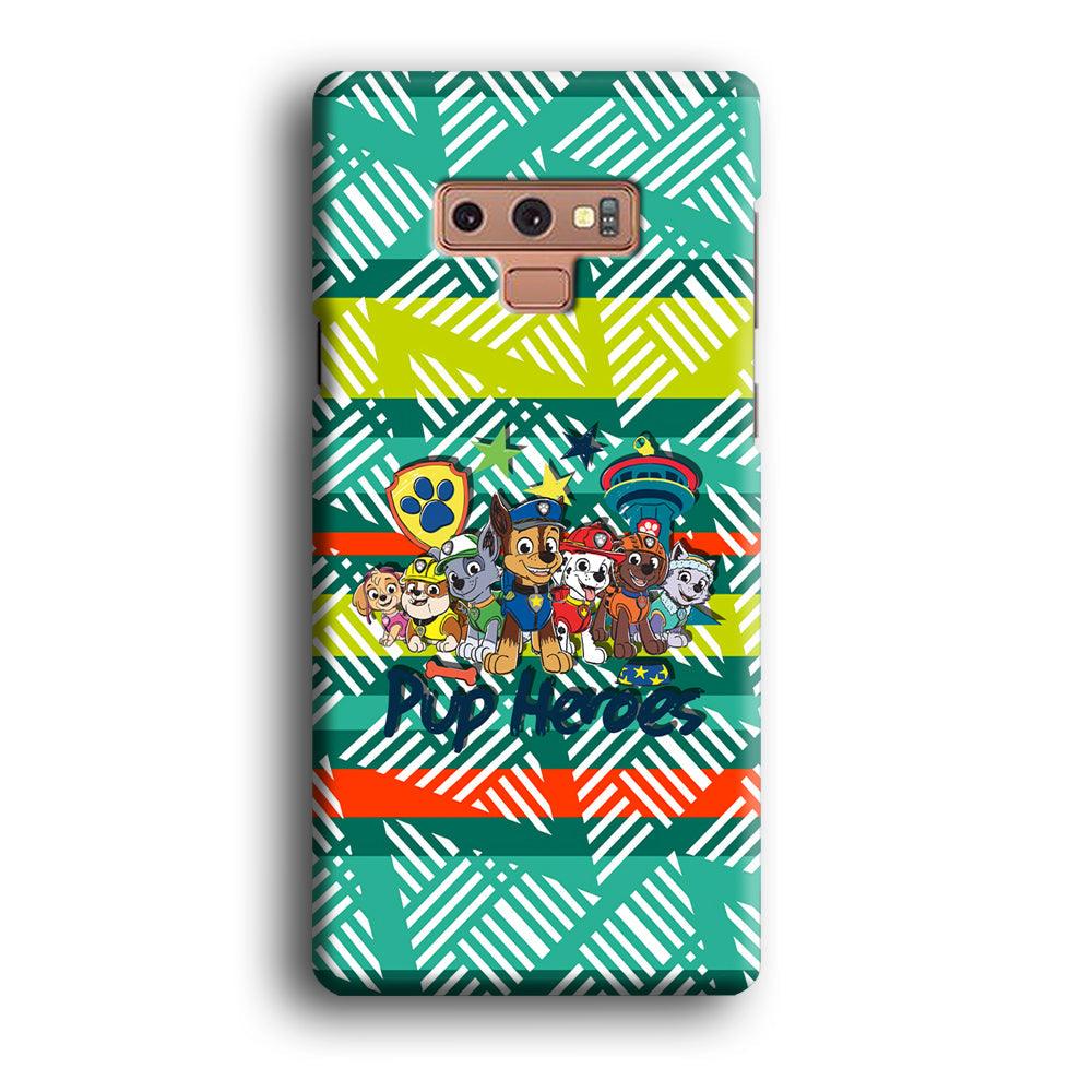 Paw Patrol The Pup Heroes Samsung Galaxy Note 9 Case-Oxvistore