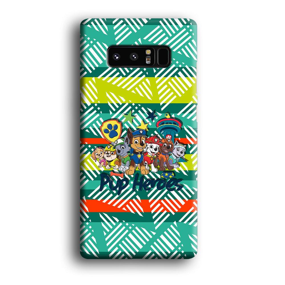 Paw Patrol The Pup Heroes Samsung Galaxy Note 8 Case-Oxvistore