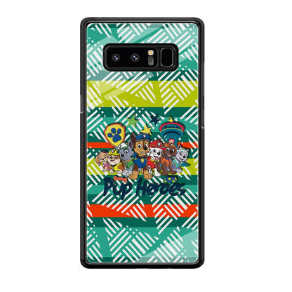 Paw Patrol The Pup Heroes Samsung Galaxy Note 8 Case-Oxvistore