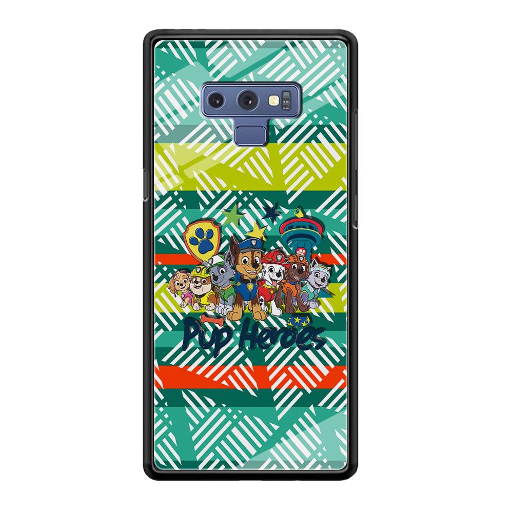 Paw Patrol The Pup Heroes Samsung Galaxy Note 9 Case-Oxvistore