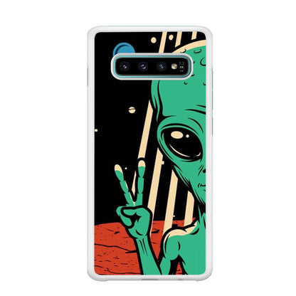 Peace from Another World Samsung Galaxy S10 Case-Oxvistore