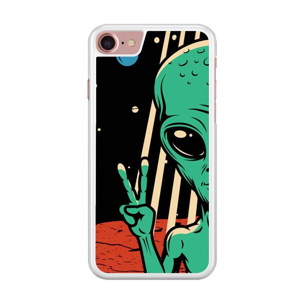 Peace from Another World iPhone 8 Case-Oxvistore