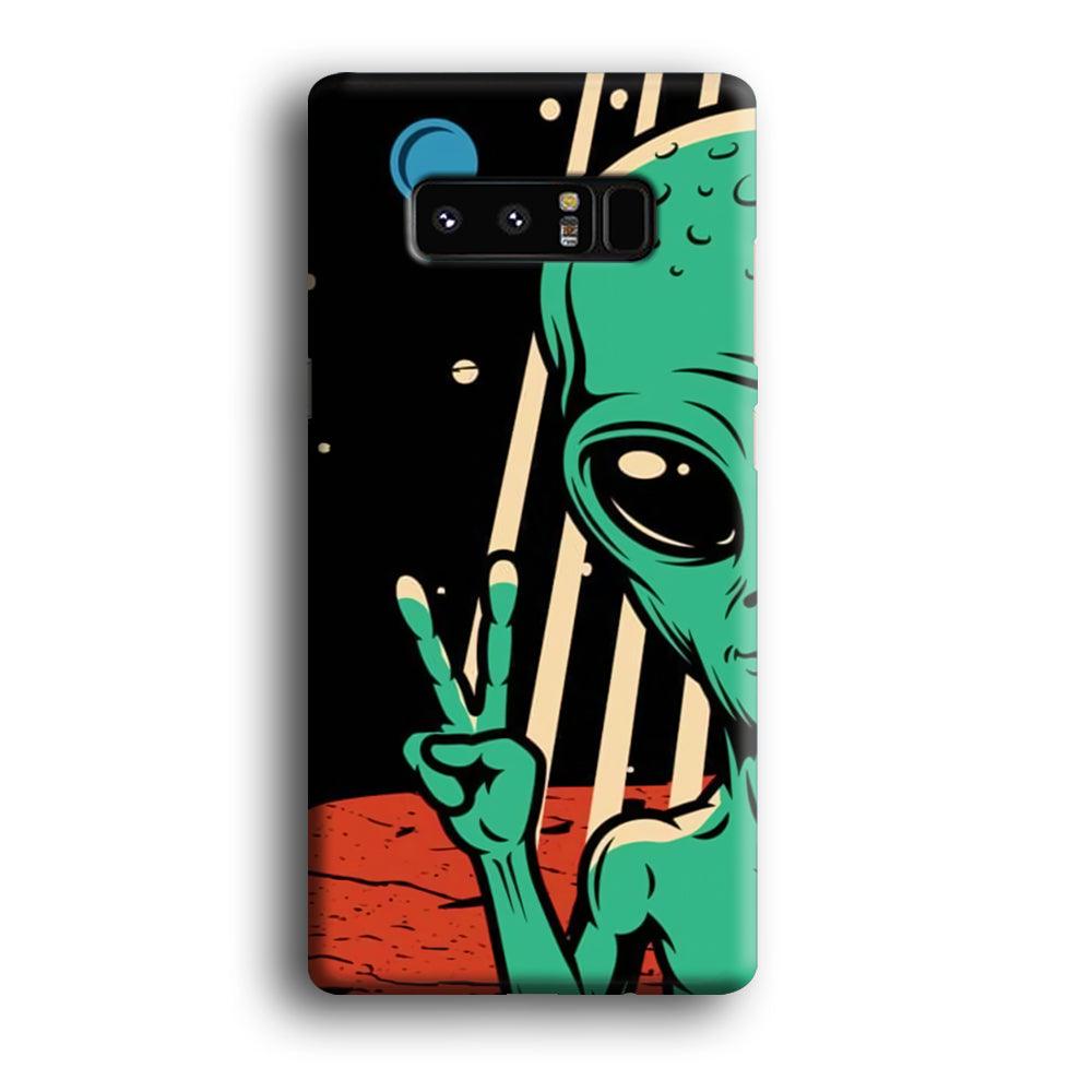 Peace from Another World Samsung Galaxy Note 8 Case-Oxvistore