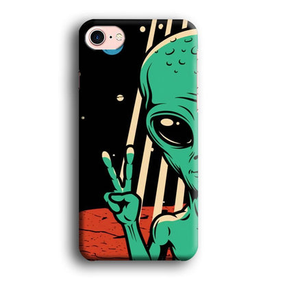 Peace from Another World iPhone 8 Case-Oxvistore